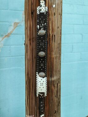 Carmen Cowhide Studded Corset Belt ✙NWT✙